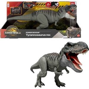 Mattel Jurassic World Rebirth Power Devour Tyrannosaurus Rex